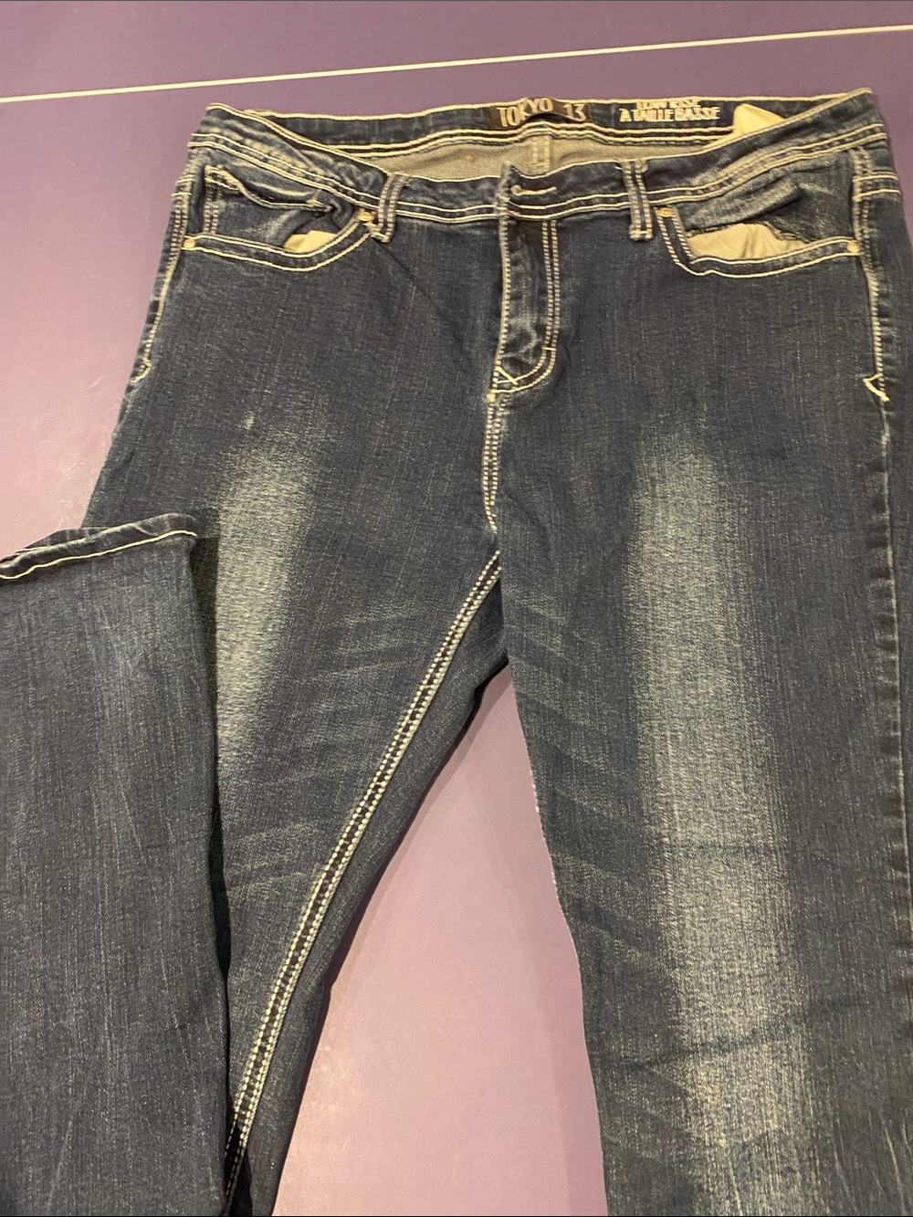 Skinny Jeans in Dark Indigo